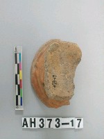 藏品(紅色細砂陶圈足殘件)的圖片